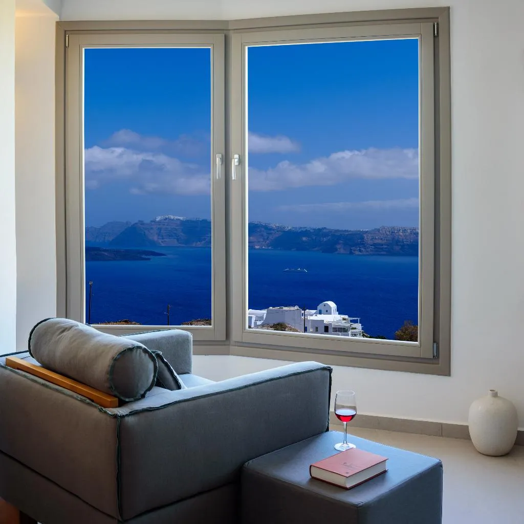 SUITE WITH JACUZZI Room, Kalestesia Suites, Santorini