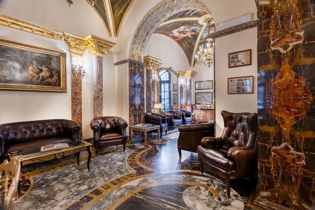 Lobby, Des Epoques Hotel, Rome