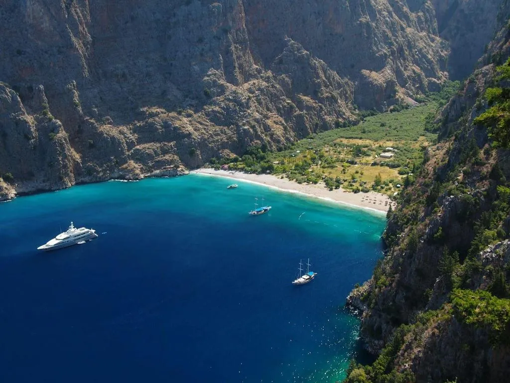 General view, Butterfly Valley Bungalov, Dalaman