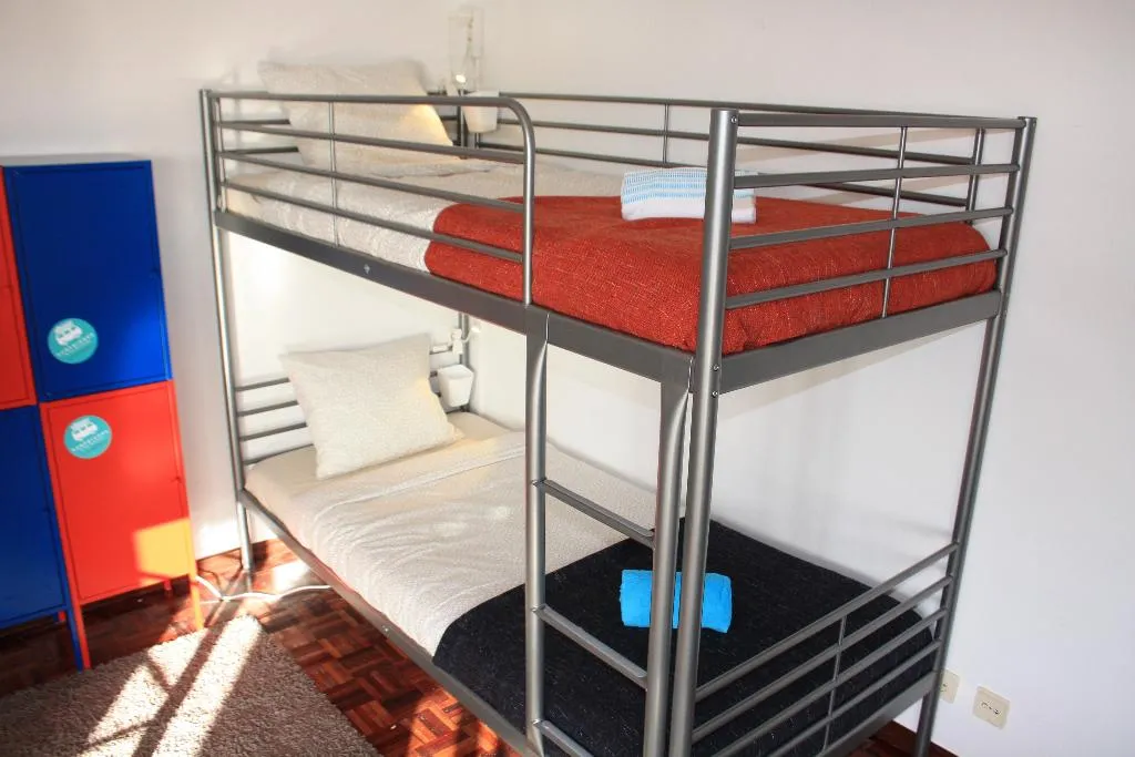 Bed in dormitory WITH SHARED BATHROOM Room, Surf Riders & CO Ericeira Surf Camp Moinhos, Lisbon