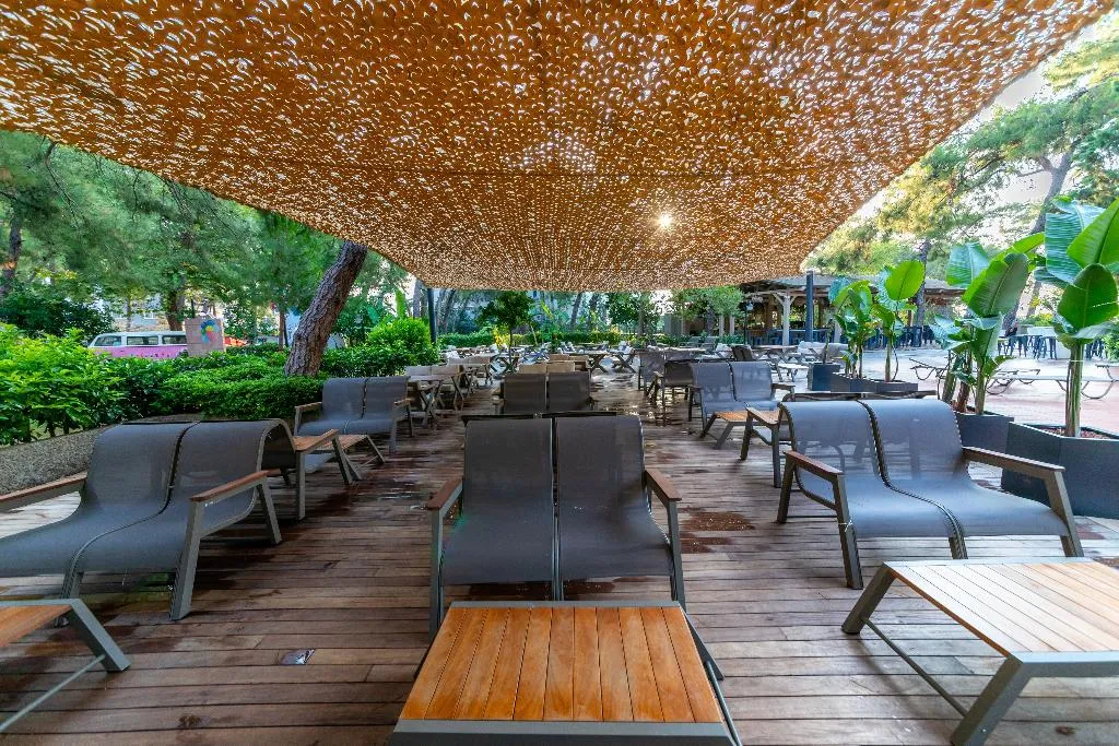 Terrace, Grand Yazici Club Turban Thermal Hotel, Dalaman