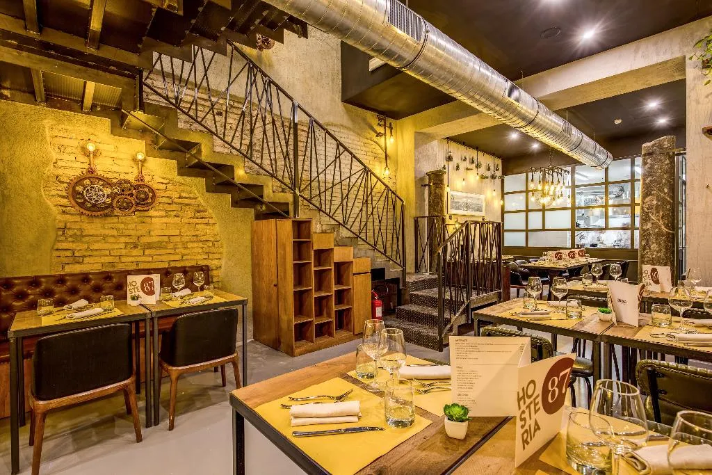 Restaurant, Hotel 87 Eightyseven, Rome
