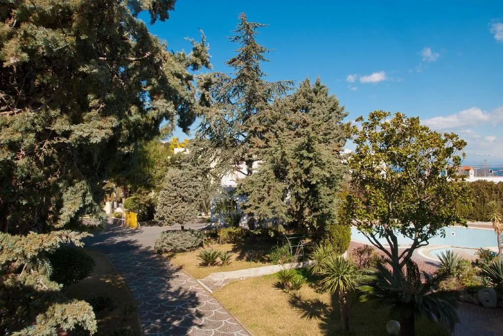 Terrace, Hotel Internazionale, Naples