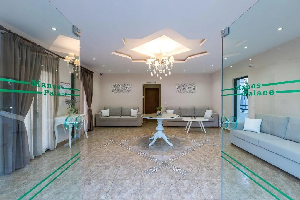 Lobby, Manos Palace, Crete