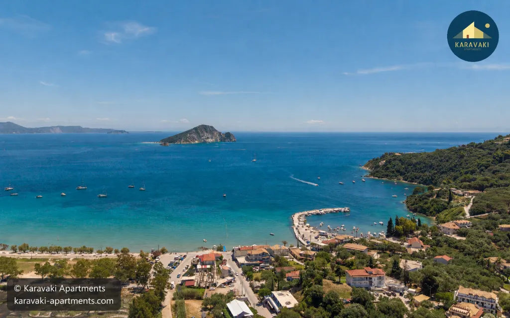 General view, Karavaki Apartments, Zante