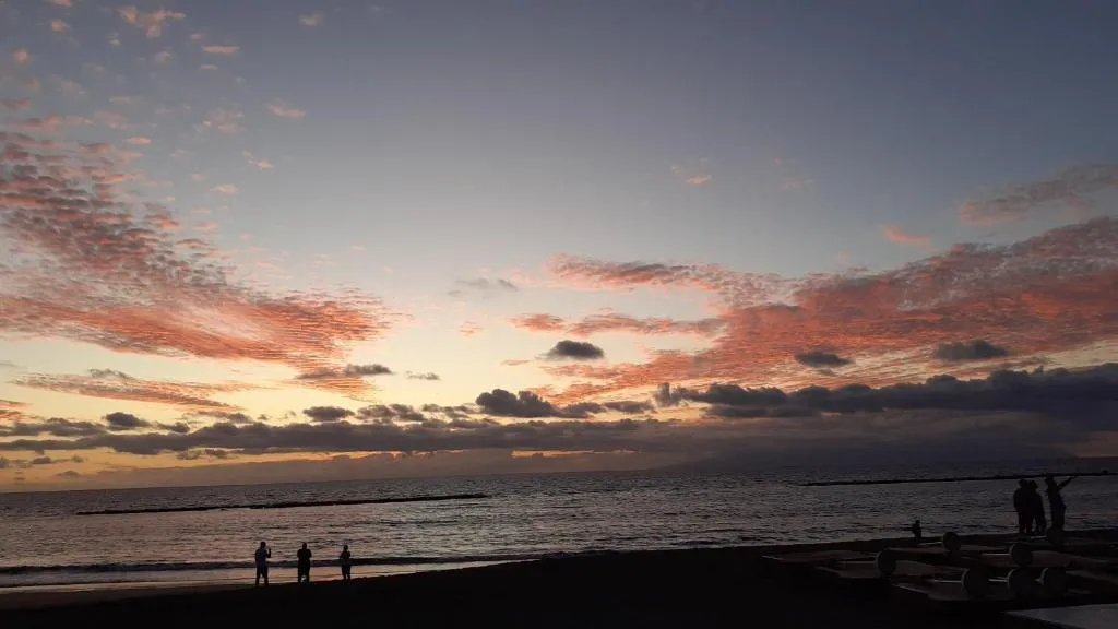 Beach, Paradise Court Aparthotel, Tenerife
