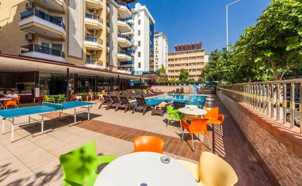 General view, Kleopatra Ada Beach Hotel, Antalya