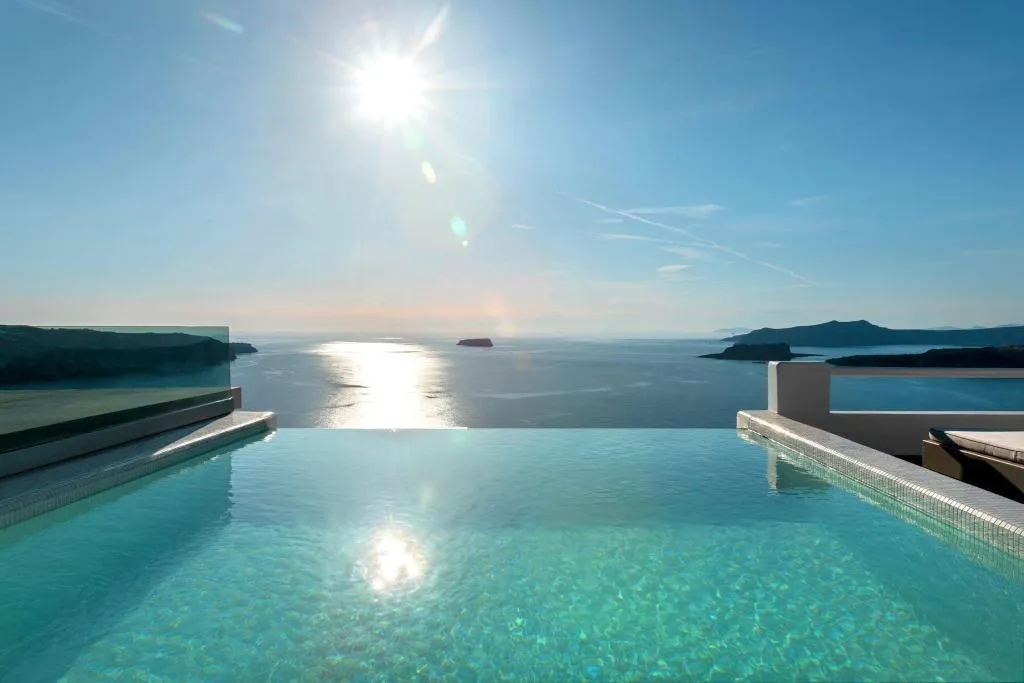 General view, Grand View Hotel, Santorini