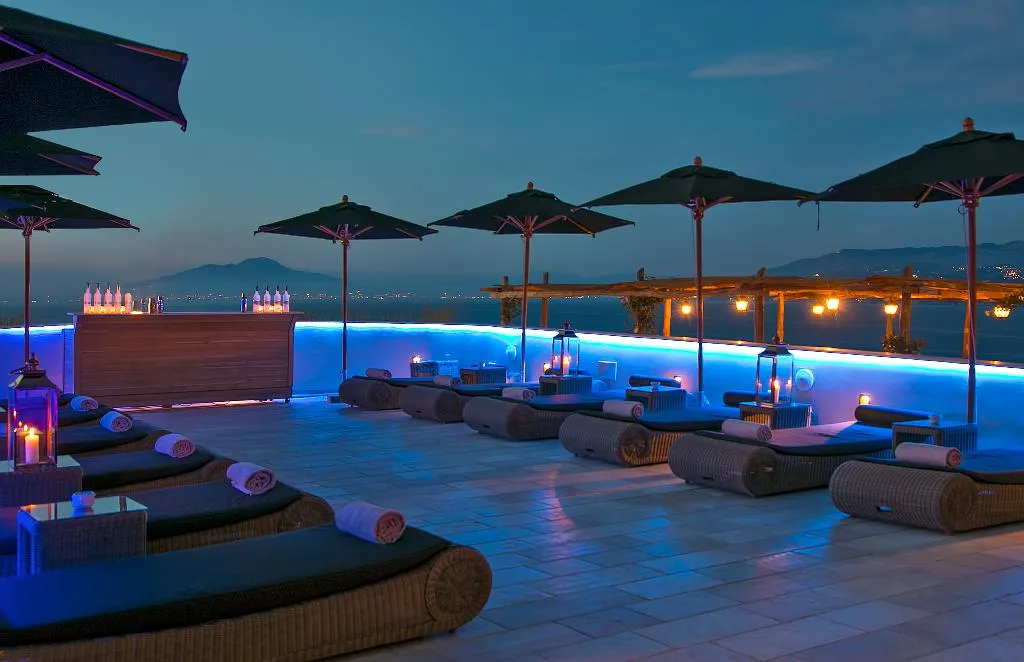 Terrace, Villa Marina Capri Hotel & Spa, Naples