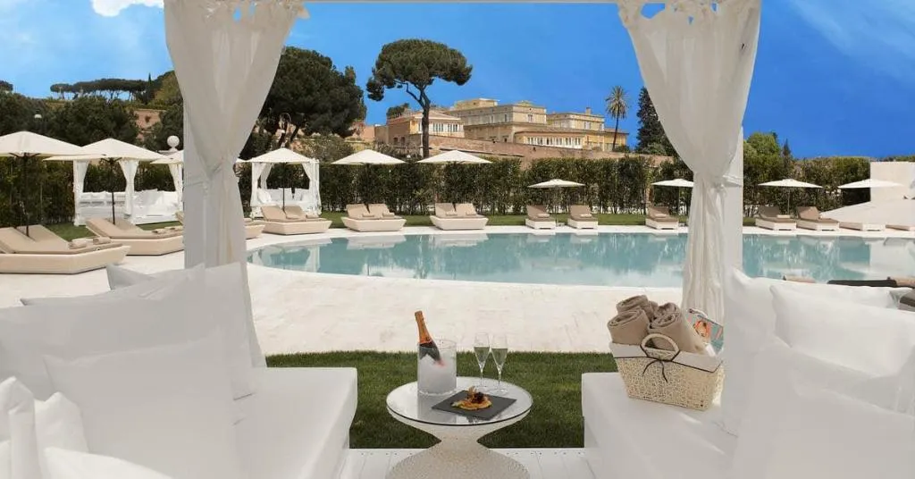 Pool, Villa Agrippina Gran Meliá, Rome