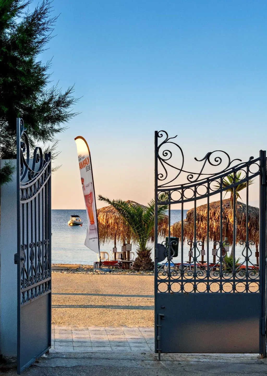 Beach, The Grove Seaside Hotel, Athens