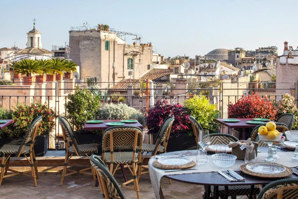 Terrace, Adriano Rooftop, Rome