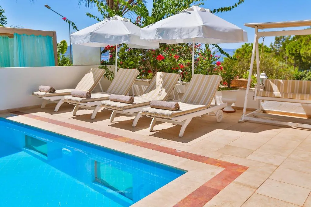 Terrace, Linda Beach Boutique Class Hotel, Dalaman