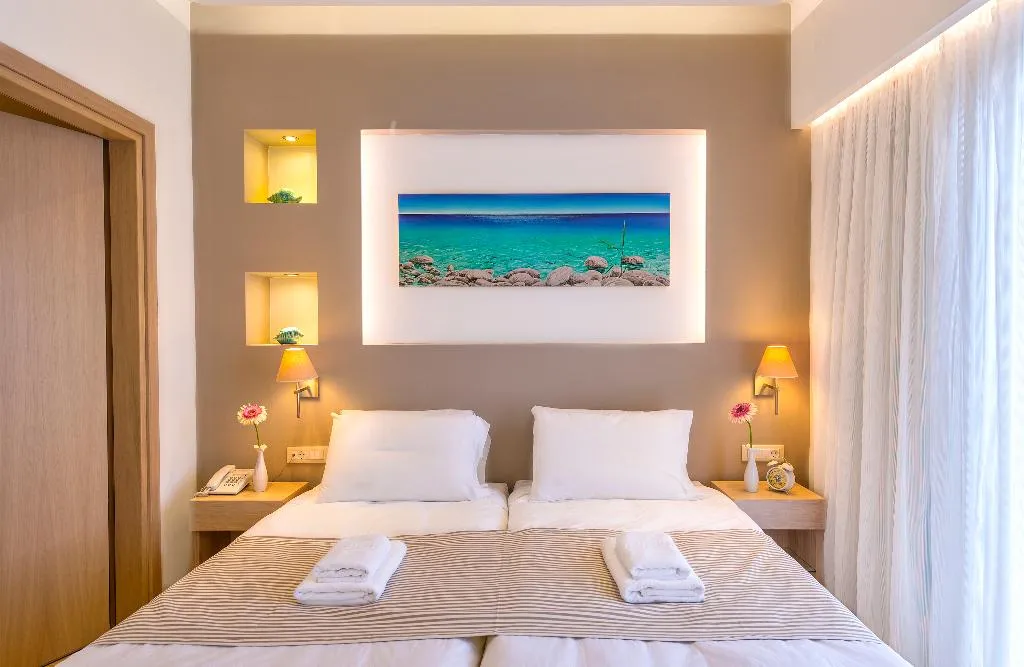 Room, Leonidas Hotel & Apartments, Crete