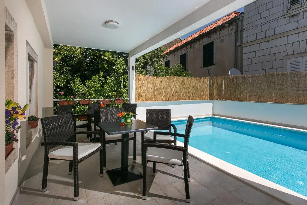 Pool, Apartments  Gabrieri, Dubrovnik