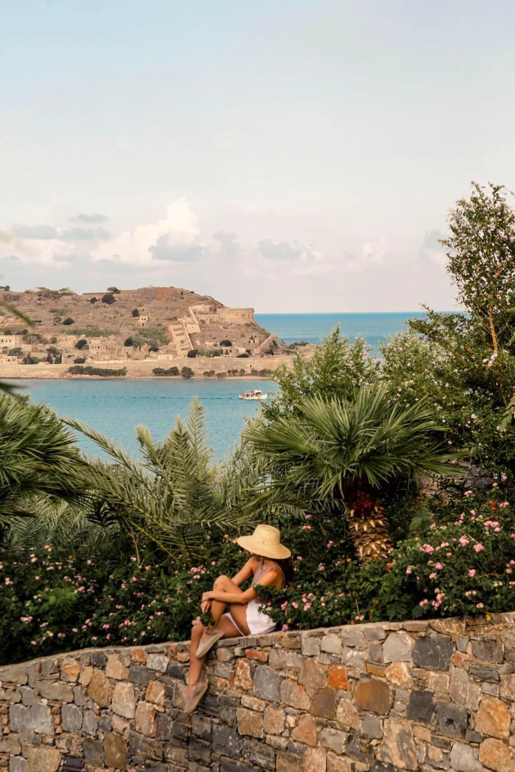 Terrace, Phaea Blue, a member of SLH, Crete