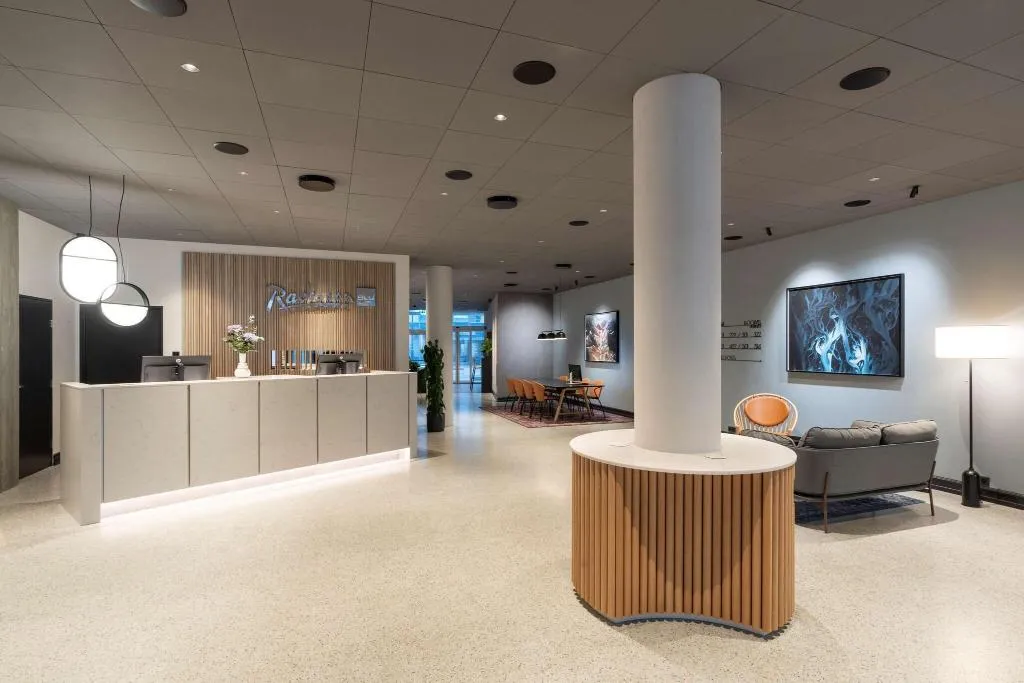 Lobby, Radisson Blu 1919, Reykjavik