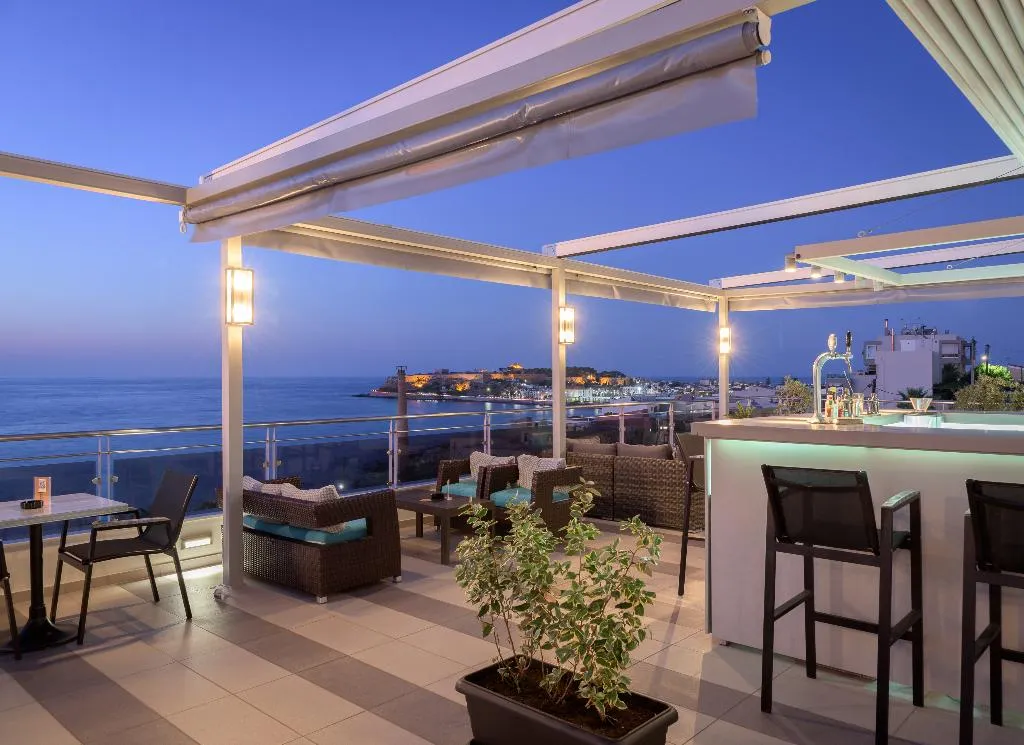 Terrace, Macaris Suites & Spa, Crete