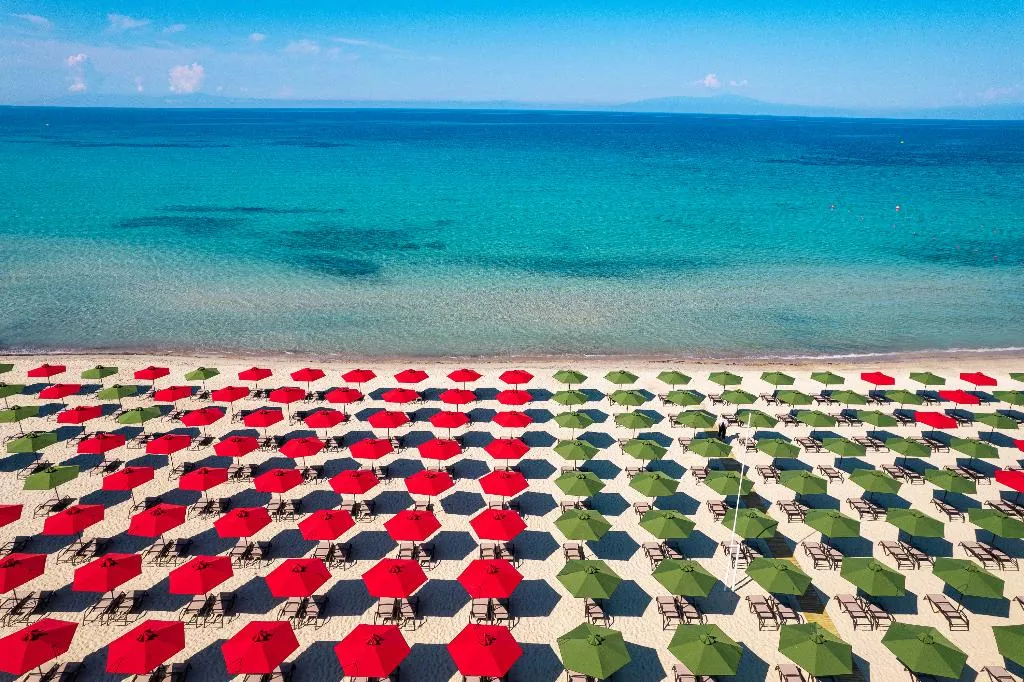 Beach, Simantro Resort, Halkidiki