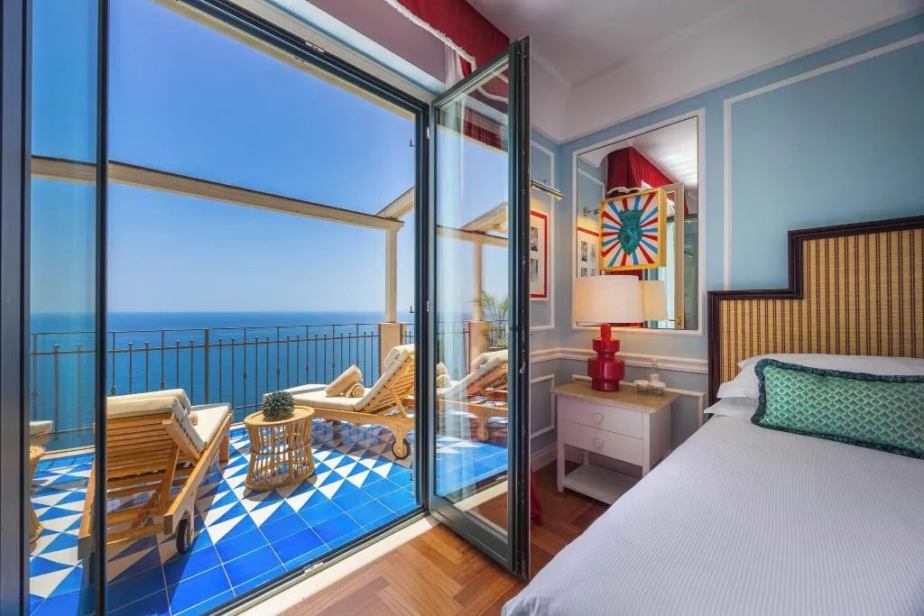 SUITE THREE BEDS Room, Grand Hotel San Pietro, Taormina