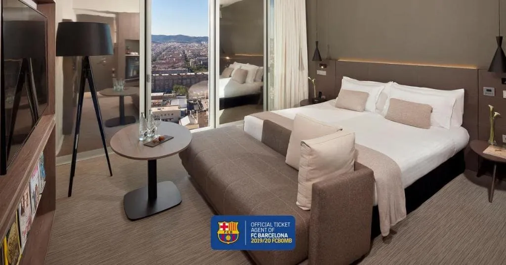 Room STANDARD Room, The Level at Melia Barcelona Sky, Barcelona