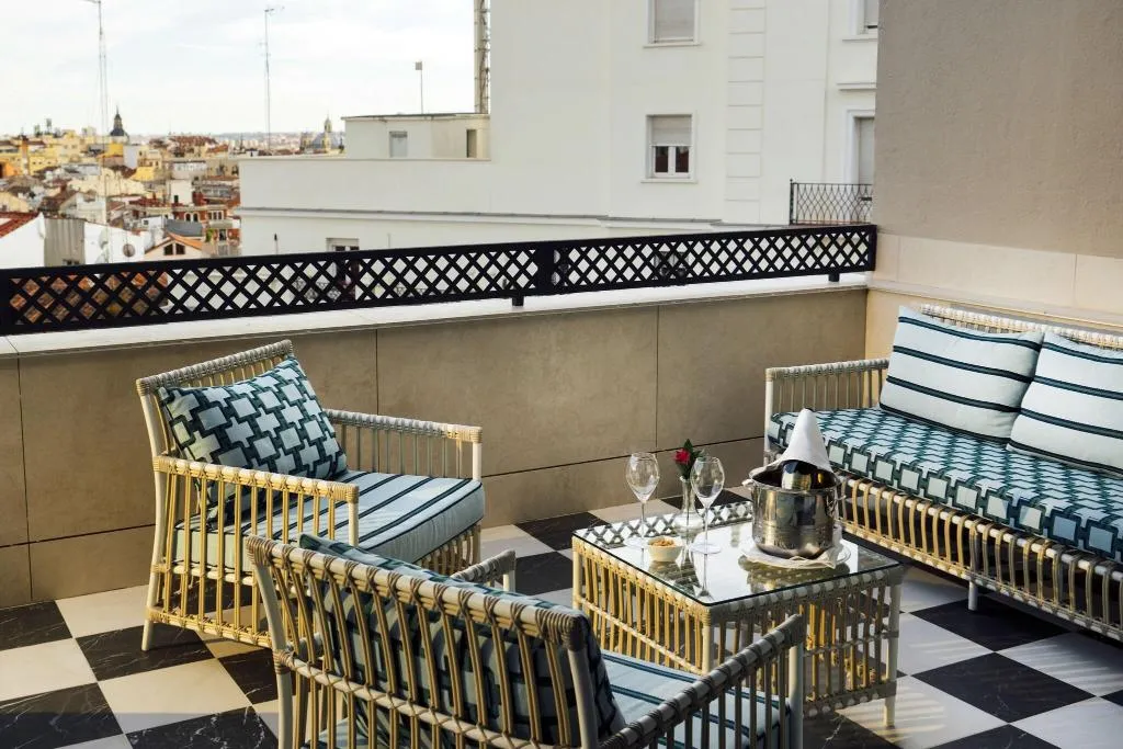 Terrace, The First One Hotel, Madrid