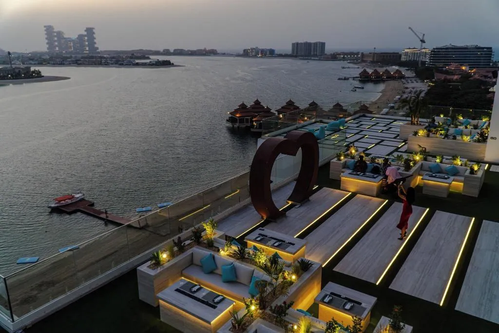 Terrace, Royal Central Hotel The Palm, Dubai
