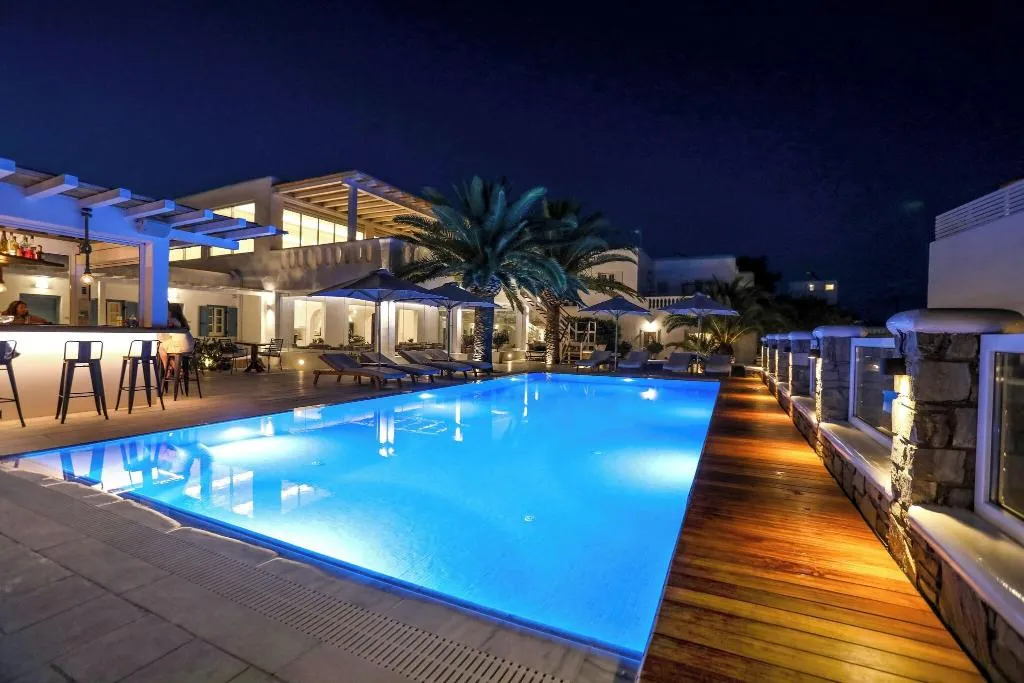 General view, Petinaros, Mykonos