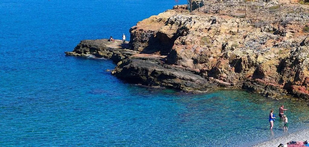 Beach, Sissi Bay Resort, Crete