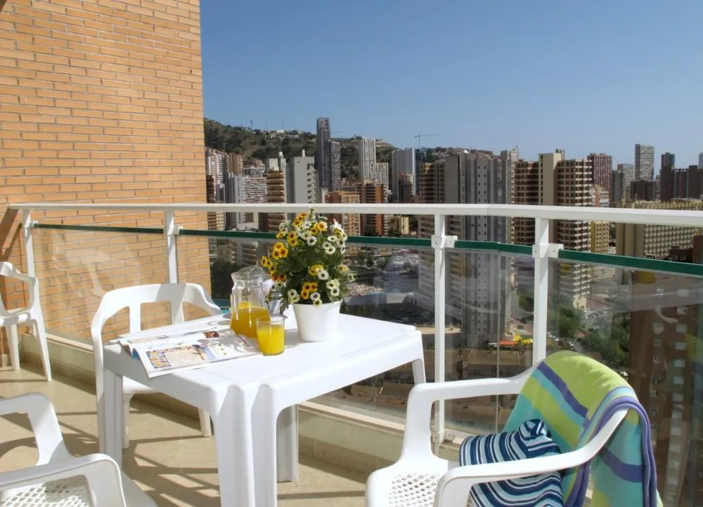 Terrace, Playamar Apartamentos, Costa Blanca