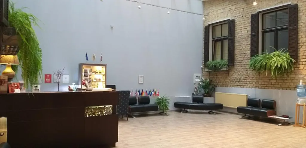Lobby, Hanza Hotel, Riga