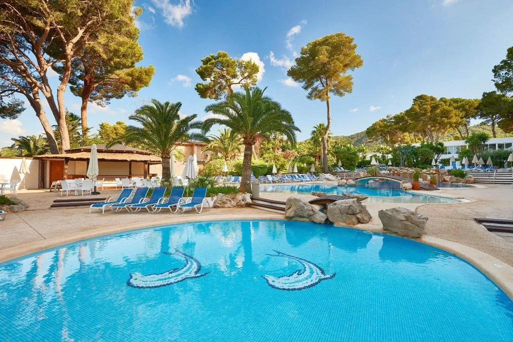 Pool, Hipotels Eurotel Punta Rotja, Majorca