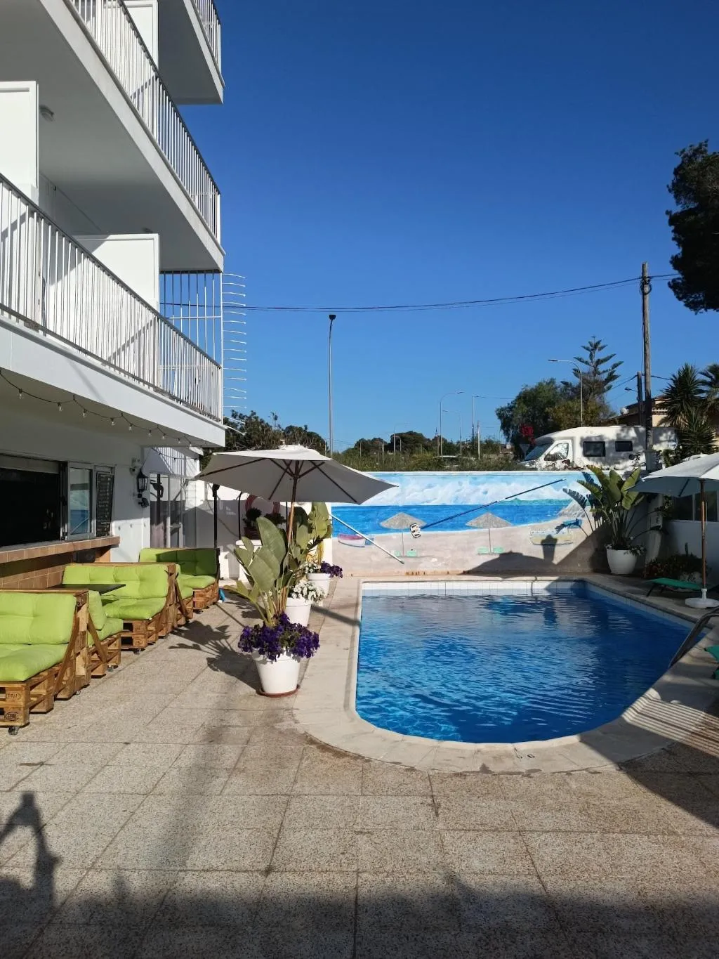 General view, Hostal Orsi, Majorca