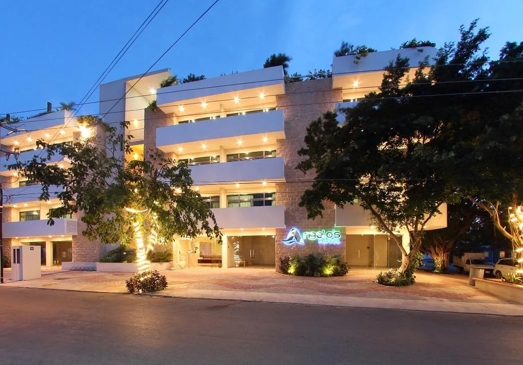 General view, Hotel Angelo's, Playa Del Carmen
