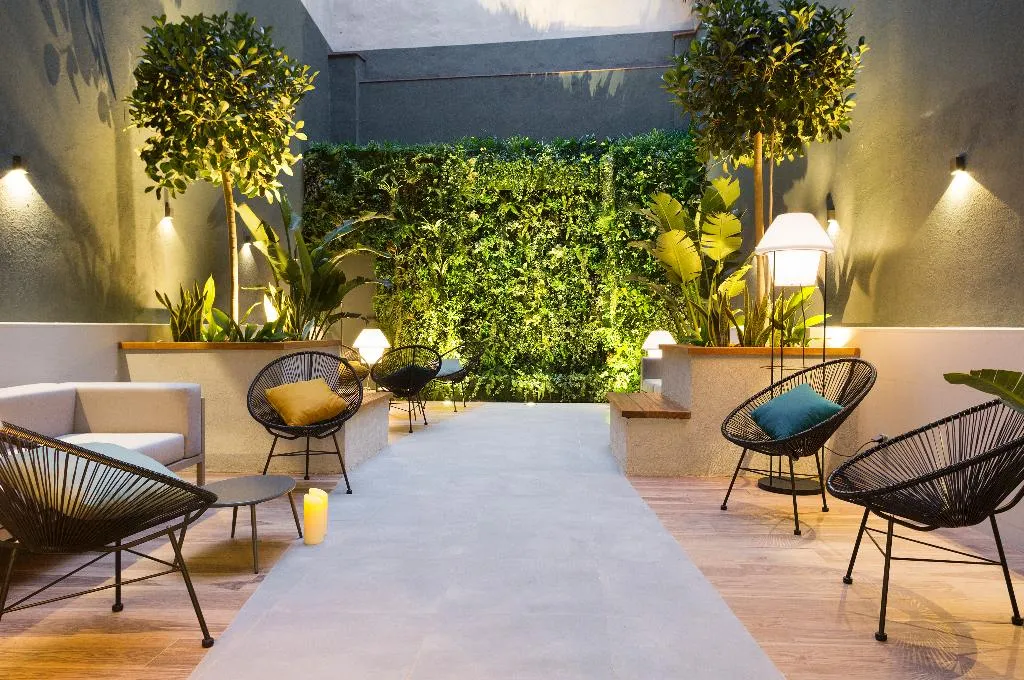 Terrace, Gracia Garden, Barcelona