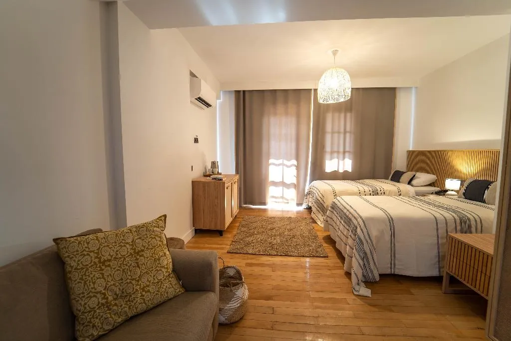 FAMILY ROOM TWO BEDROOMS ONE BATHROOM Room, Hotel Club-E, Dalaman