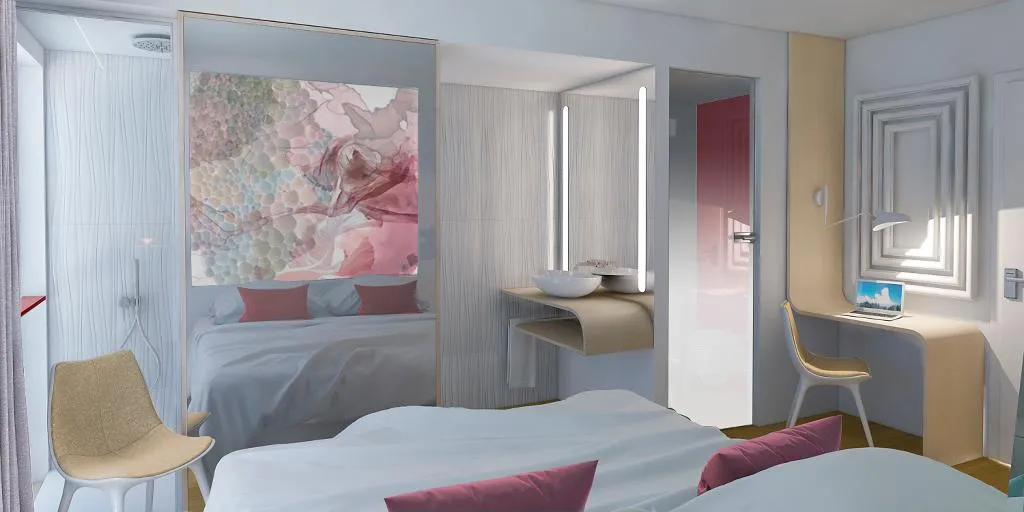 Room, Mediterranean bay, Majorca