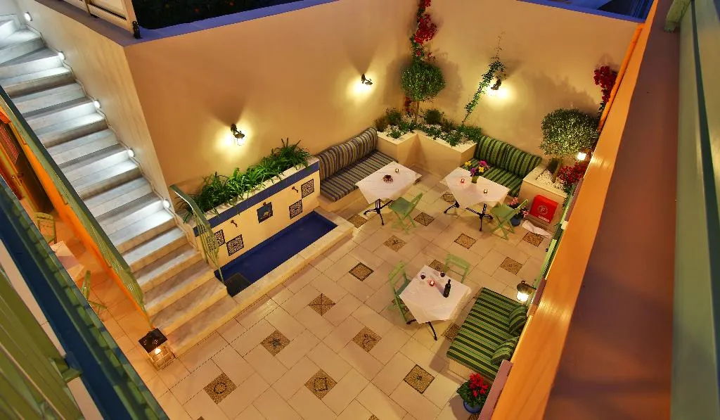 Terrace, Efchi Suites 1904, Rhodes