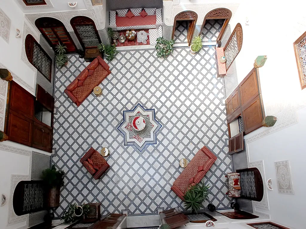 General view, La Perle De La Medina, Fez