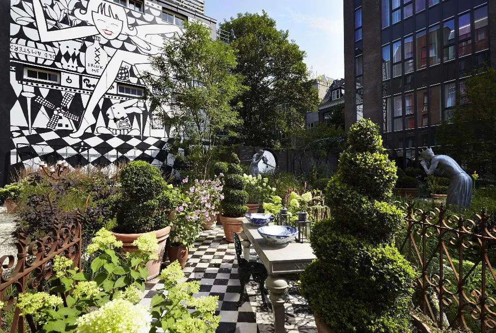 DOUBLE DELUXE GARDEN VIEW Room, Andaz Amsterdam, Prinsengracht, By Hyatt, Amsterdam