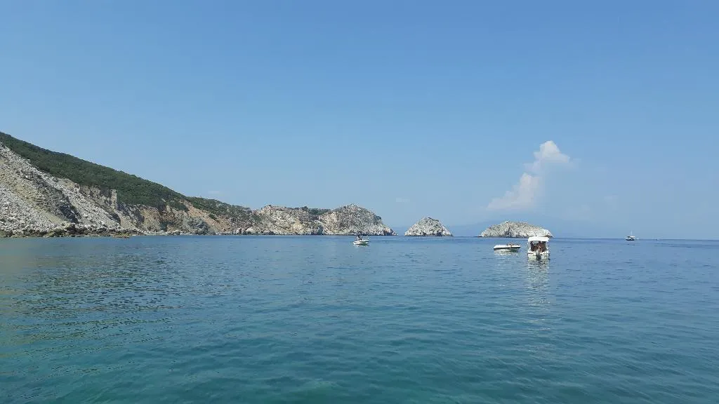 Beach, Villa Christina, Skiathos