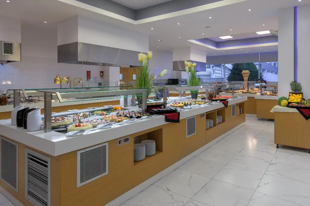 Restaurant, Oceanis Park Hotel, Rhodes