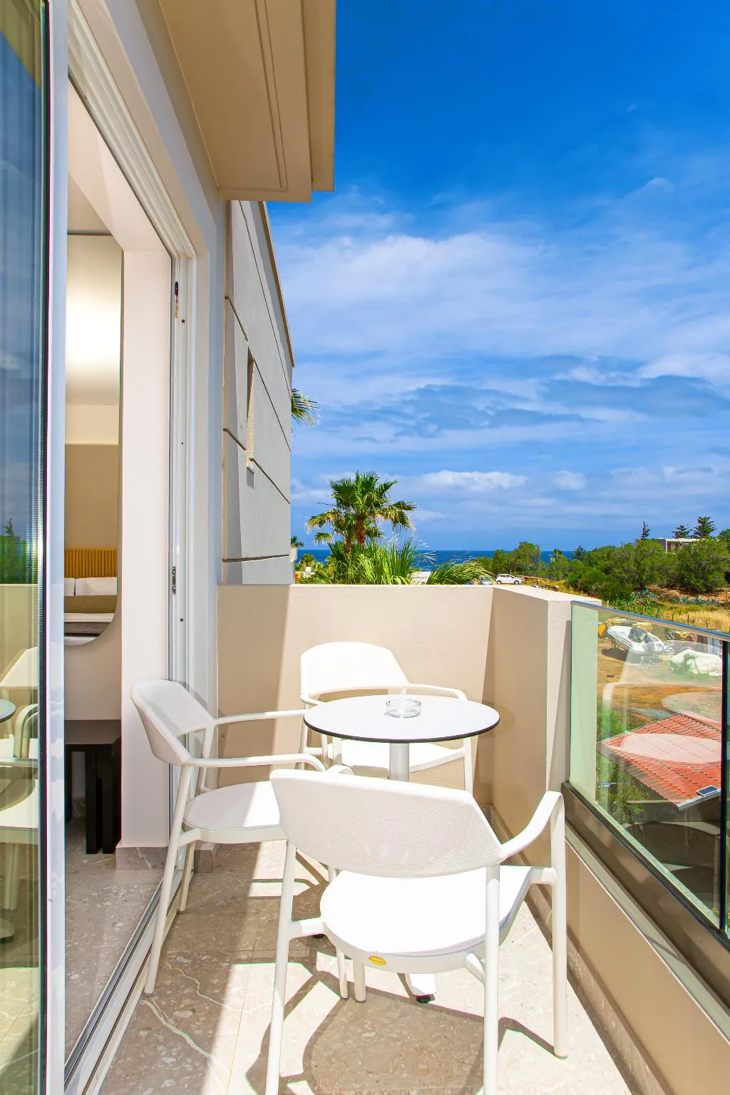 TRIPLE SUPERIOR WITH BALCONY Room, Aeolos Beach, Crete