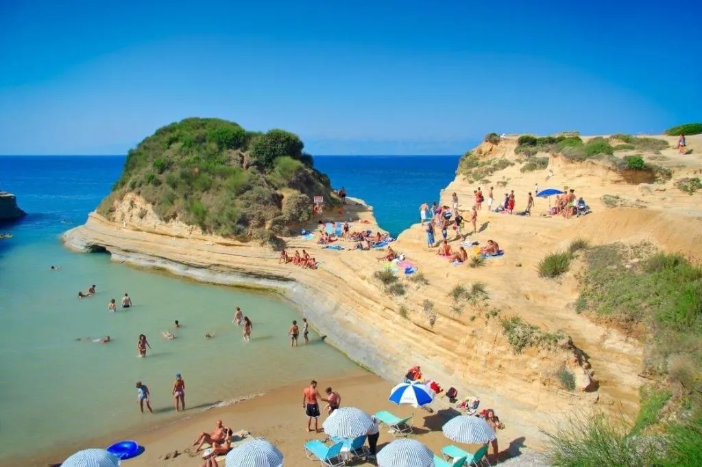 Beach, Riposo Studios & Apartments, Corfu