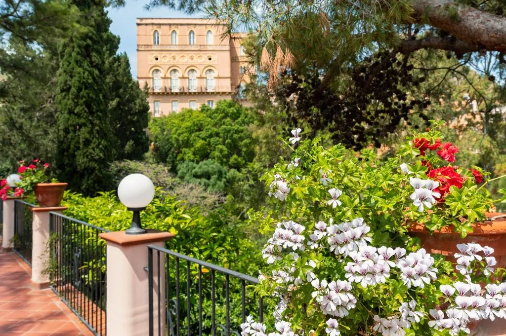 Terrace, Excelsior Palace, Taormina