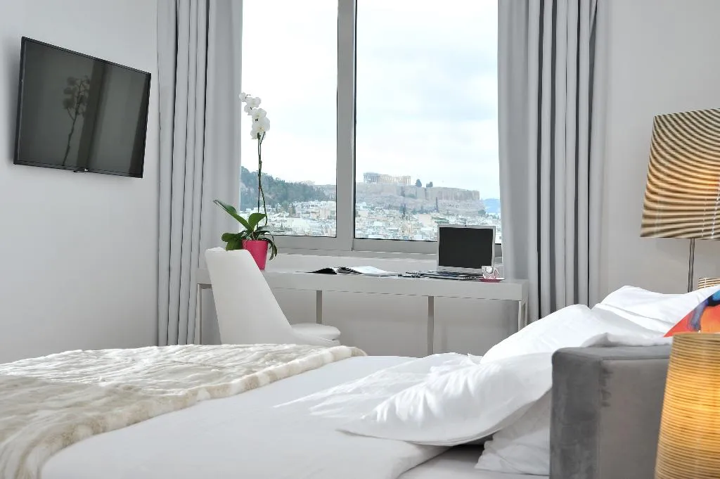 Double or Twin DELUXE WITH VIEWS Room, Athenaeum Grand Hotel, Athens