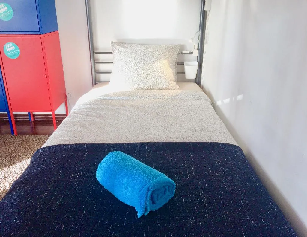 Bed in dormitory WITH SHARED BATHROOM Room, Surf Riders & CO Ericeira Surf Camp Moinhos, Lisbon