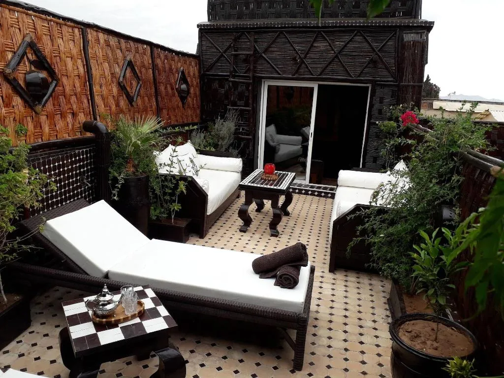 Terrace, Riad Dar Najat, Marrakech