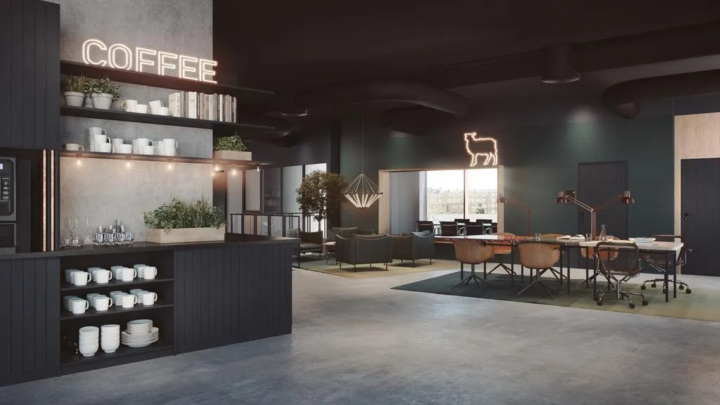 Lobby, Scandic Kodbyen, Copenhagen