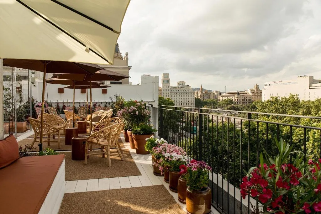 Terrace, Boutique Hotel Casa Volver, Barcelona